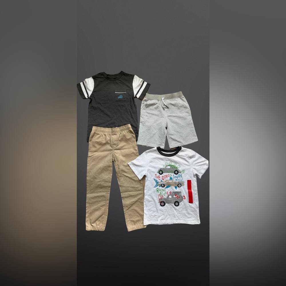 Kids Headquarters Boys' Outfit 4-Piece Set
T-Shirts, Pants, Short, Size 3T